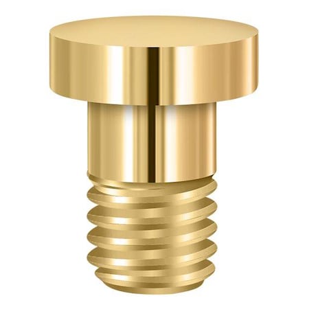 DELTANA Extended Button Tip For Solid Brass Hinge Lifetime Brass HPSS70CR003