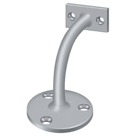 Deltana Hand Rail Brackets, 3 3/16" Projection Light Duty Satin Chrome HRC175U26D