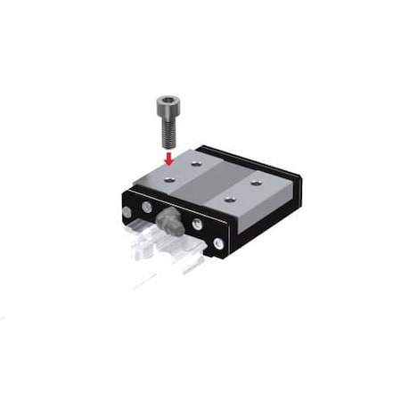 Thk Linear Guide Carriage, 140.5 mm L, 130mm W HRW50CR1SS