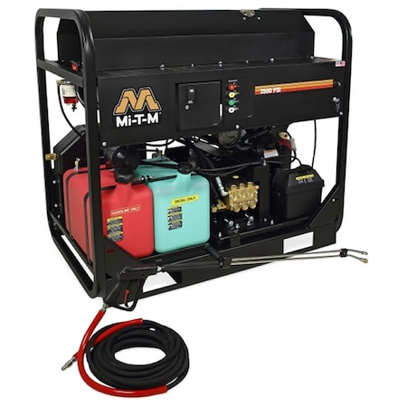 Mi-T-M Hot Water Gas Pressure Washer, 3500 psi HS-3505-1MGH