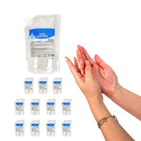 Bittel Aloe Hand Sanitizer Gel Refill 1000mL, PK12 HS03