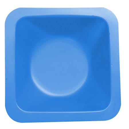 Heathrow Scientific Weigh Boat, Square Medium, Blue, PK500 HS1421B