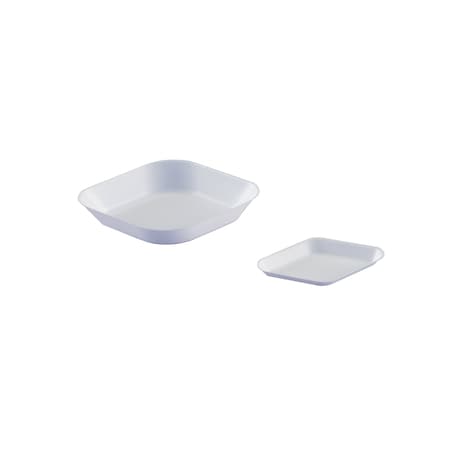 Heathrow Scientific Diamond Boat, 30mL, Anti-Static, Wht, PK500 HS1425B