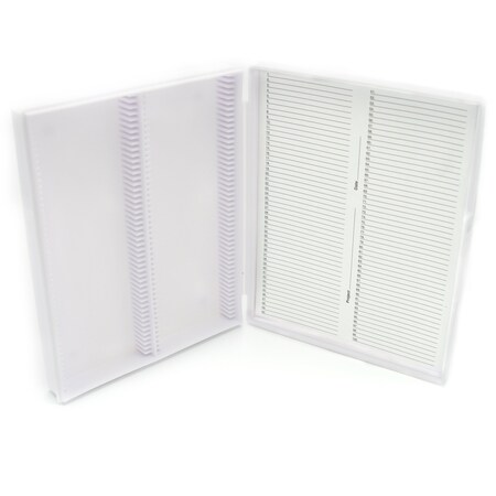 Heathrow Scientific Standard Microscope Slide Box, 100-Place HS15991C