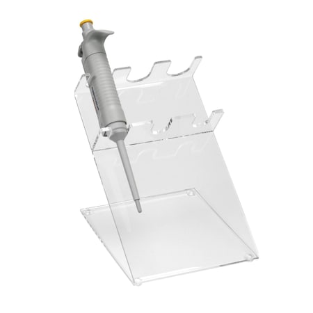 Heathrow Scientific Pipette Stand Acrylic 3-Place HS206203