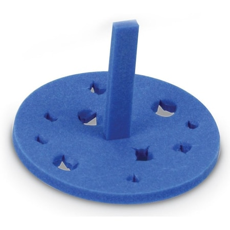 Heathrow Scientific Floating Tube Rack, Blue, PK5 HS2166