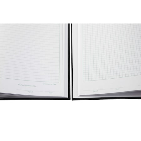 Heathrow Scientific Labortry Notebook, 100 Page, Grid, Blk, PK12 HS8610A