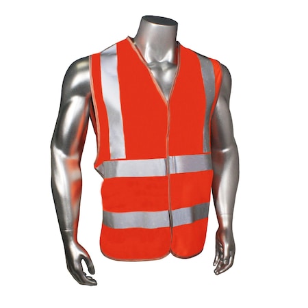 Radwear Usa Hi-Vis Safety Vest M Class 2 , Hook & Loop HV-6ANSI-2H-M