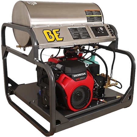 BE PRESSURE SUPPLY Gas Hot Water Pressure Washer, 688cc HW3524HEGD