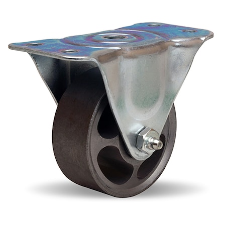 Hamilton Rigid Caster, 200 3X1-1/4 Metal R-223-MH