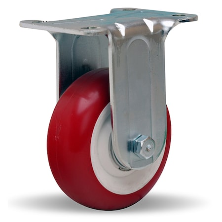 Hamilton Rigid Caster 300 3-1/2X1-3/8 Poly-Tech R-303-1/2-NF