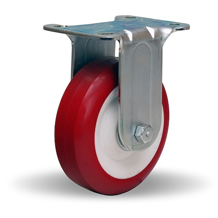 Hamilton Rigid Caster, 300 4X1-3/8 Poly-Tech R-341-NF