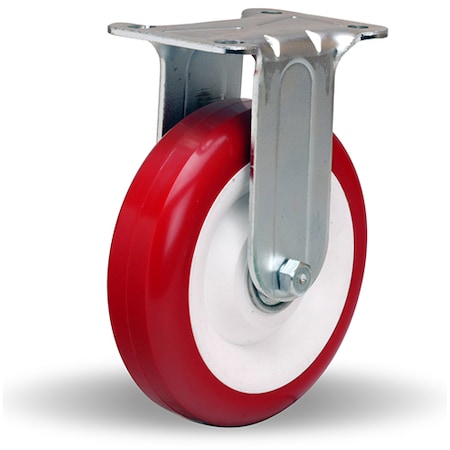 Hamilton Rigid Caster, 300 5X1-1/4 Poly-Tech R-351-NF