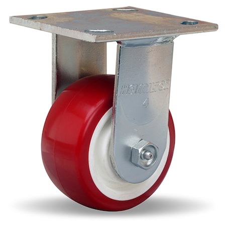 Hamilton Rigid Caster 52 4X2 Poly-Tech R-524-NF