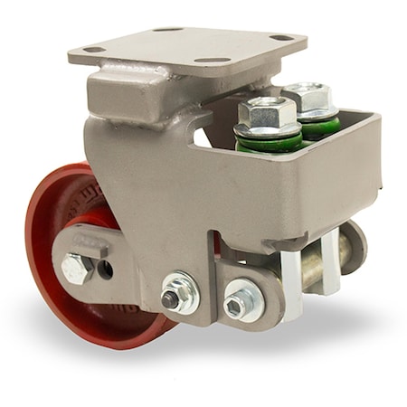 Hamilton Caster, Rigid, Aezfwh, 5 x 2, Metal R-AEZFWH-5MB-1