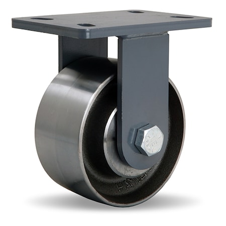 Hamilton Rigid Caster, Es 6X3 Forged Steel R-ES-63FST