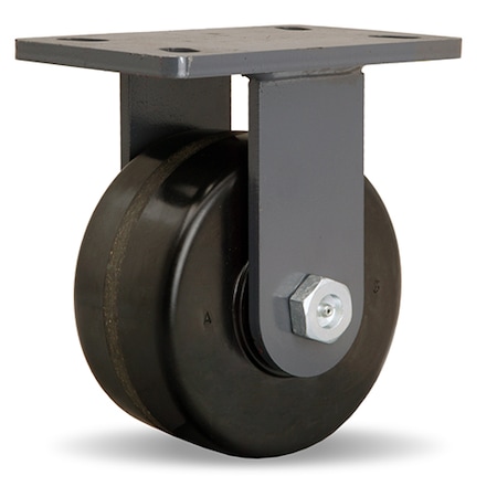 Hamilton Rigid Caster, Es 6X3 Plastex R-ES-63PH