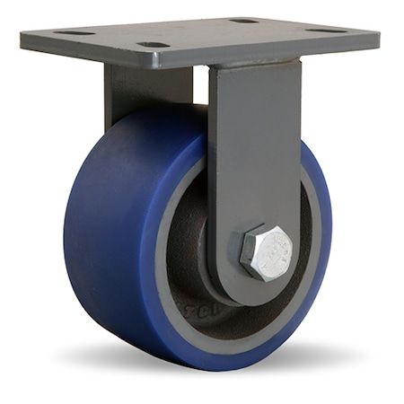 Hamilton Rigid Caster, Es 6X3 Poly-Soft R-ES-63SPT