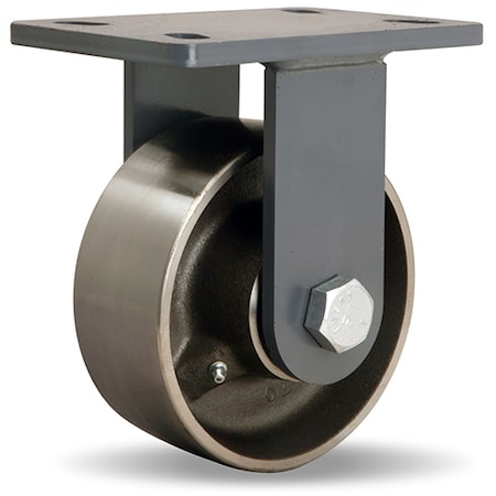 Hamilton Rigid Caster, Es 6X2-1/2 Forged Steel R-ES-6FST