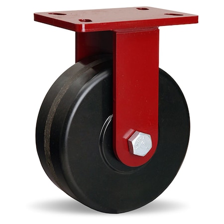 Hamilton Rigid Caster, Fm 8X3 Plastex R-FM-83PT
