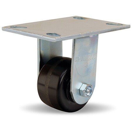 Hamilton Rigid Caster, Gs 3-1/4X2 Plastex R-GS-3P
