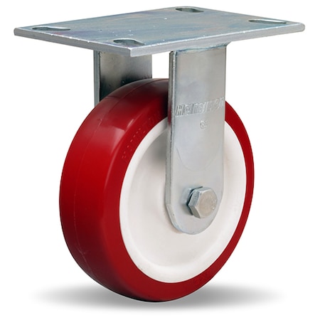 Hamilton Rigid Caster, Gs 6X2 Poly-Tech R-GS-6NF