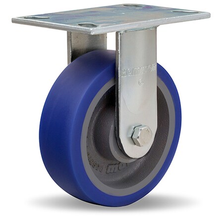 Hamilton Rigid Caster, Gs 6X2 Soft-Poly R-GS-6SPB