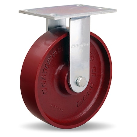 Hamilton Rigid Caster, Gs 8X2 Metal Bb R-GS-8MB