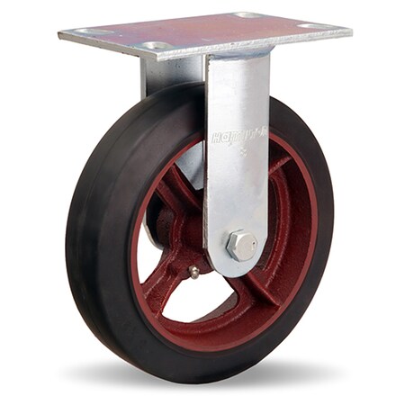 Hamilton Rigid Caster, Gs 8X2 Mort R-GS-8R