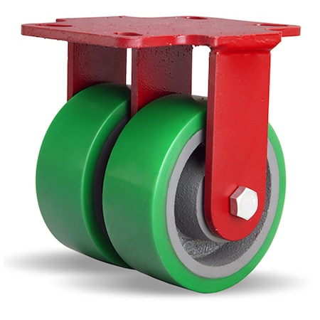 Hamilton Rigid Caster, Hs2 5X2 Duralast R-HS2-5DB