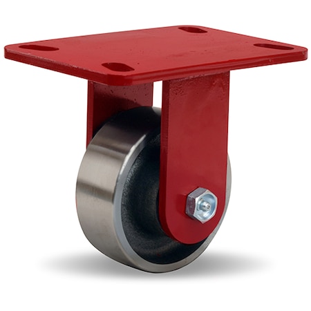 Hamilton Rigid Caster, Hs 4X1-1/2 Forged Whl R-HS-4FS