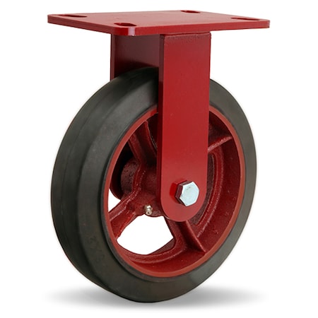 Hamilton Rigid Caster, Hs 8X2 Mort R-HS-8R