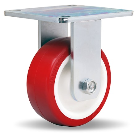 Hamilton Rigid Caster, Ms 5X2 Poly-Tech R-MS-5NF