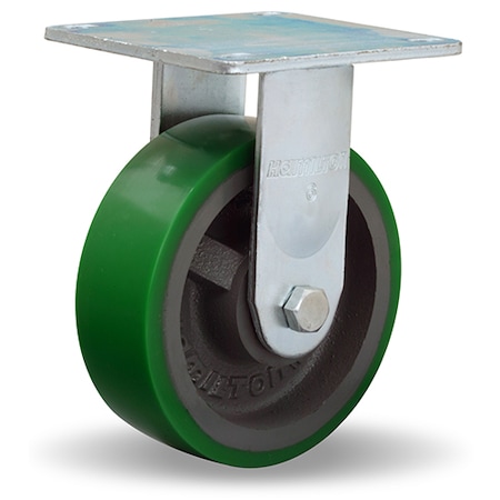 Hamilton Rigid Caster, Ms 6X2 Duralast R-MS-6DB