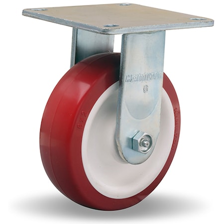 Hamilton Rigid Caster, Ms 6X2 Poly-Tech R-MS-6NF