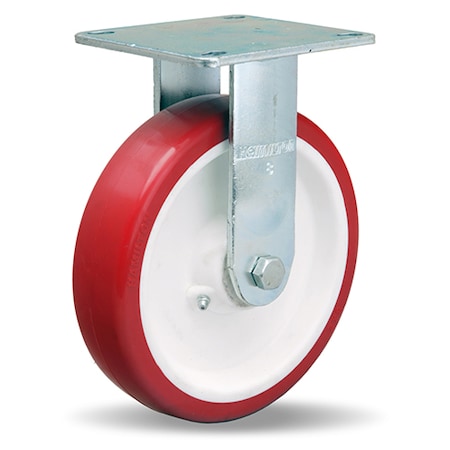 Hamilton Rigid Caster, Ms 8X2 Poly-Tech R-MS-8NF