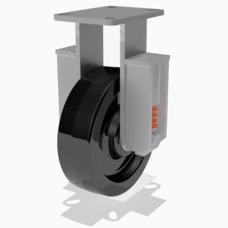 Hamilton Rigid Spring, Loaded Ch 10X2-1/2 Plastex R-SPCH-10PT-2