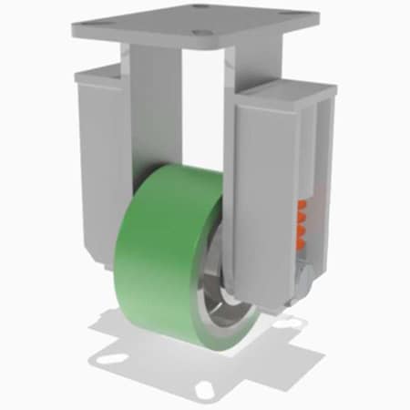 Hamilton Rigid Spring, Loaded Ch 6X3 Duralast R-SPCH-63DB-1