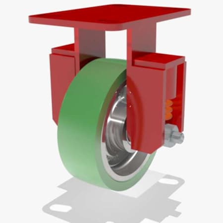 Hamilton Rigid Spring, Loaded Hs 6X2 Duralast R-SPHS-6DB-2