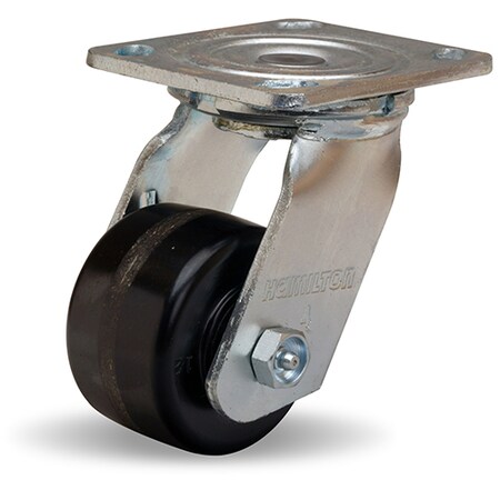 Hamilton Swivel Caster, 52 3-1/4X2 Plastex S-523-P