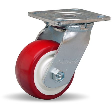 Hamilton Swivel Caster, 52 4X2 Poly-Tech S-524-NF
