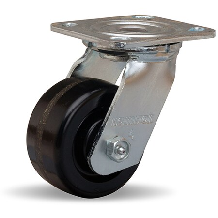 Hamilton Swivel Caster, 52 4X2 Plastex S-524-P