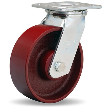 Hamilton Swivel Caster, 52 6X2 Metal S-526-MB