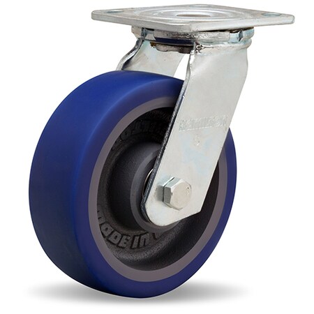 Hamilton Swivel Caster, 52 6X2 Poly-Soft S-526-SPB