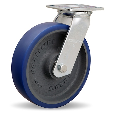 Hamilton Swivel Caster, 52 8X2 Poly-Soft S-528-SPB