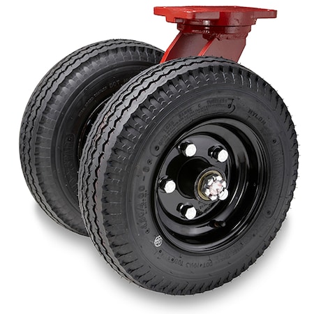 Hamilton Swivel Caster, 7200 21 Pneumatic Wheels S-72210-PR