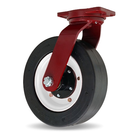 Hamilton Swivel Caster, 7500 14 Solid Pneumatic S-7514-SPRT