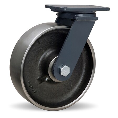 Hamilton Extended Service Swivel Caster, 10" x 3" Forged Steel Wheel, 3/4" Precision Tapered Bearing S-ES-13FST