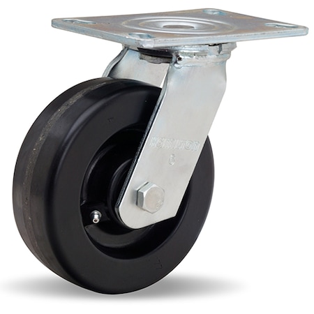 HAMILTON General Service Swivel Caster, 6" x 2" Plastex Phenolic Wheel, 3/4" Straight Roller Bearing S-GS-6P