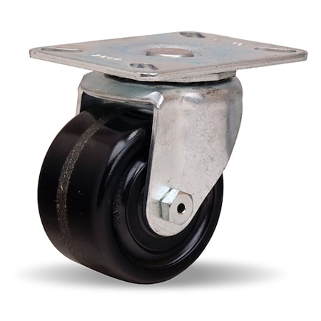 Hamilton Swivel Caster, Hl 3X1-3/4 Plastex S-HL-3P